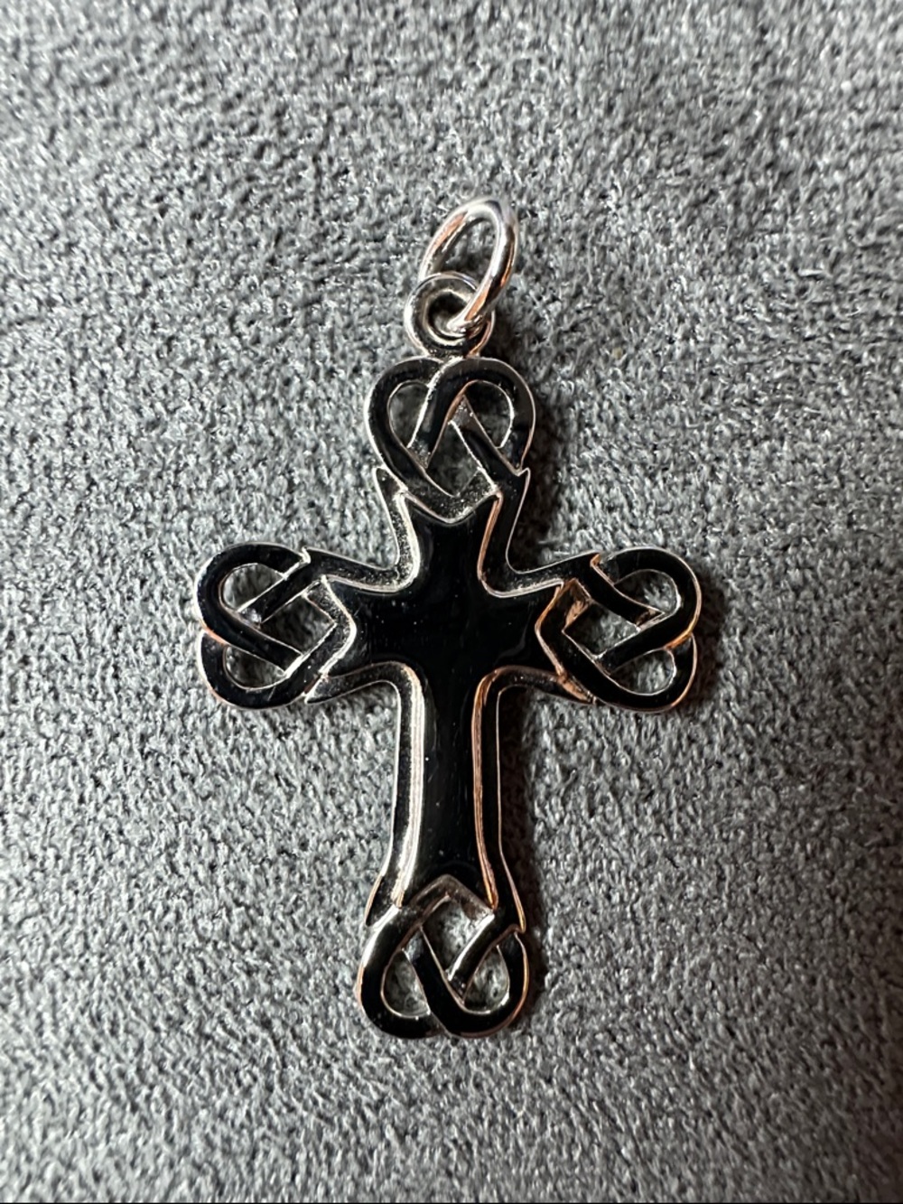 Sterling Silver Celtic Cross Pendant - Women Jewelry